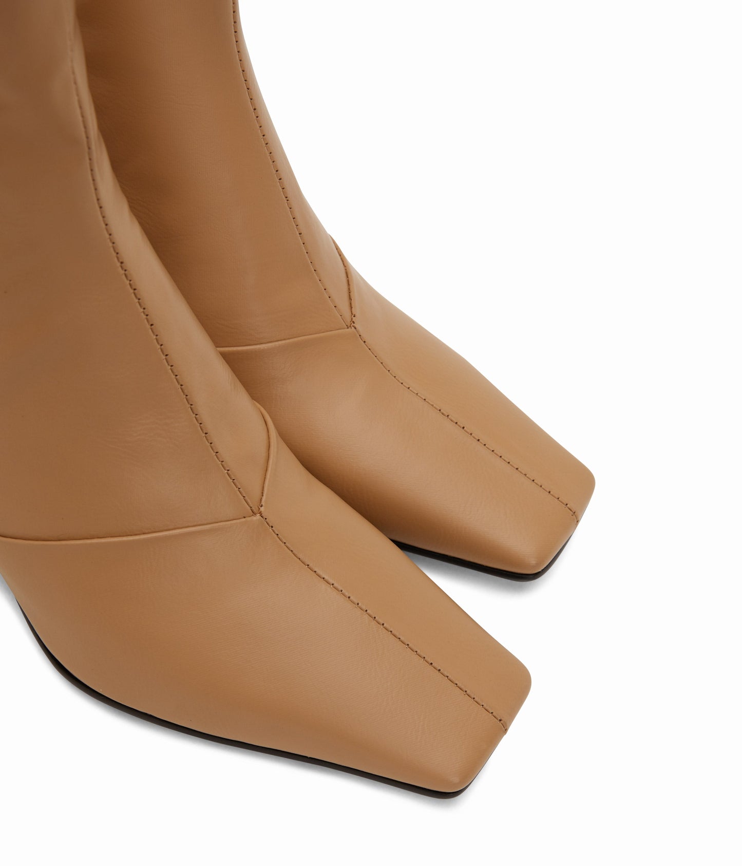 AMOUR Women's Vegan High Heel Boots