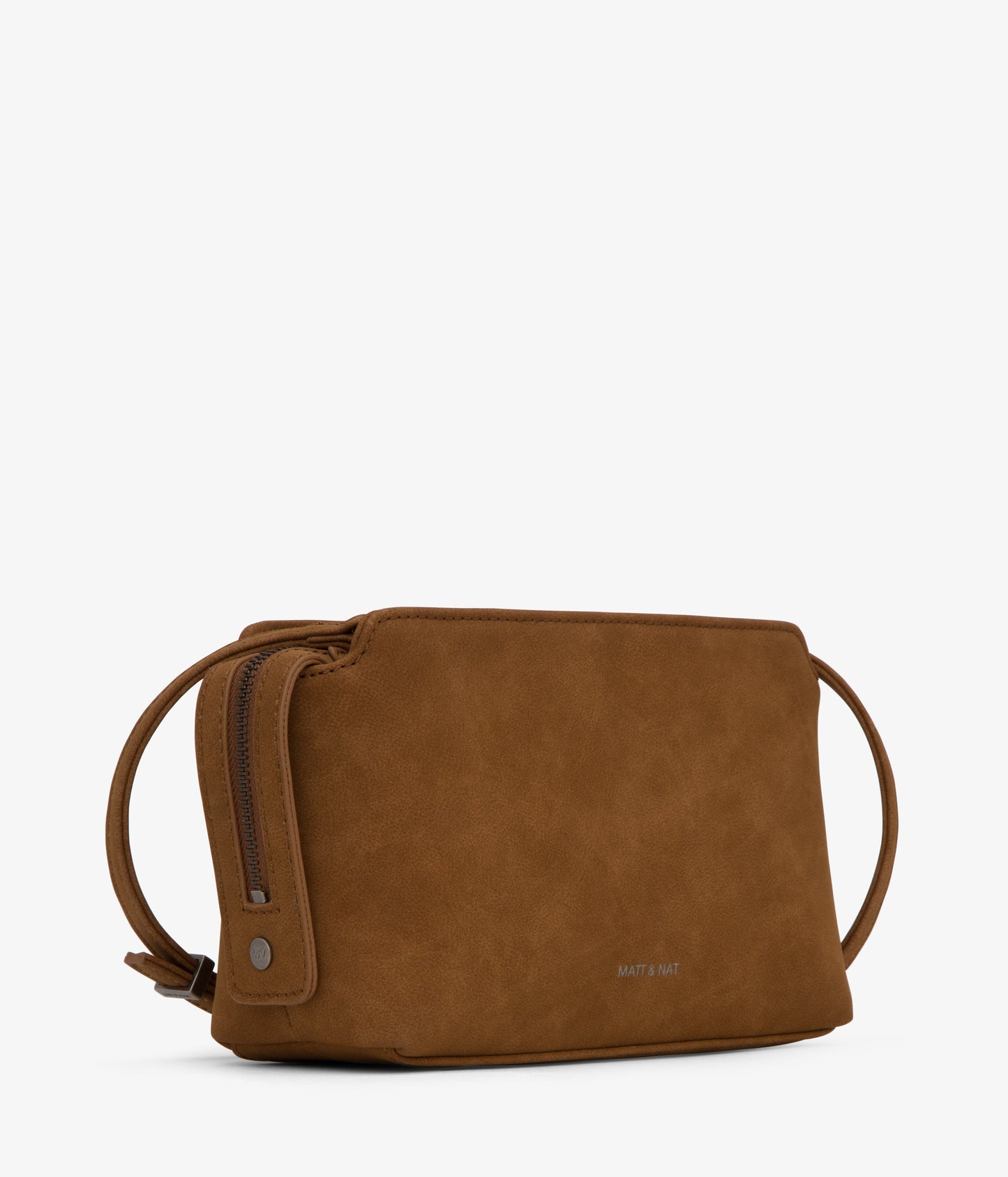 RAVEN Vegan Crossbody Bag - Suede