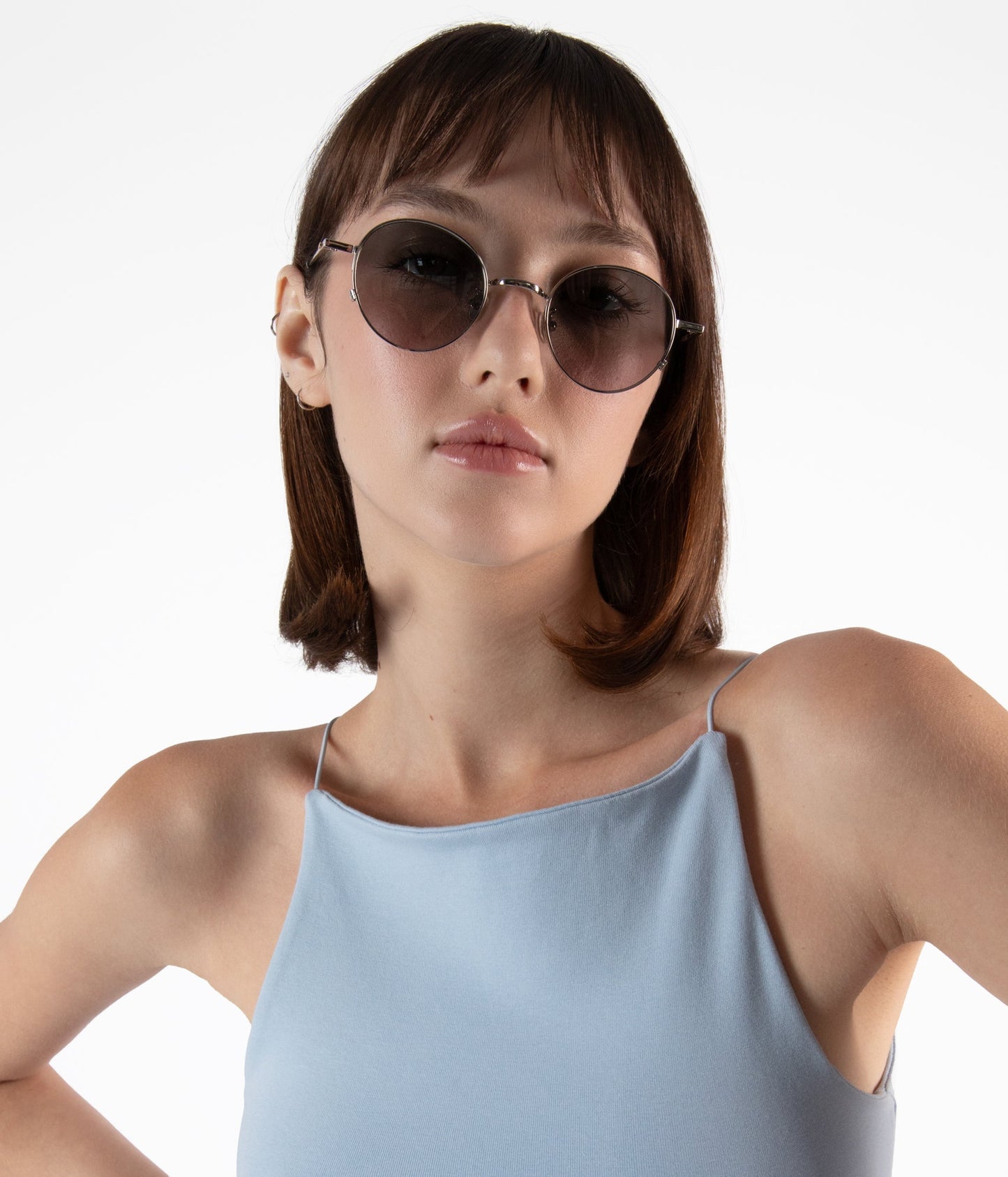 EDDON Small Round Sunglasses