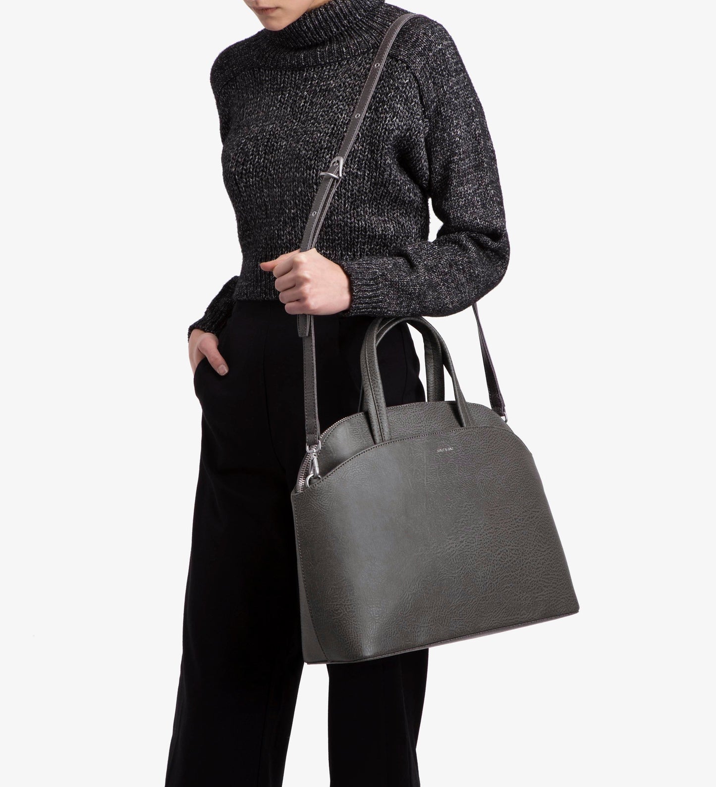 VILLE Vegan Satchel - Dwell