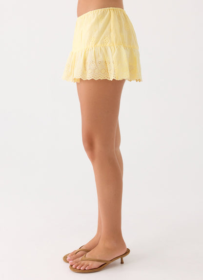Aberley Skort - Yellow