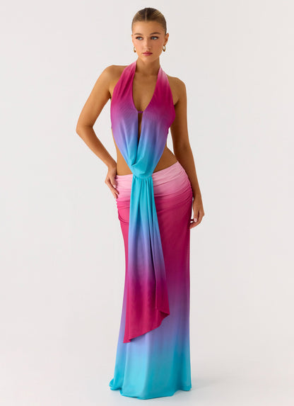 After Bloom Maxi Dress - Disco Ombre