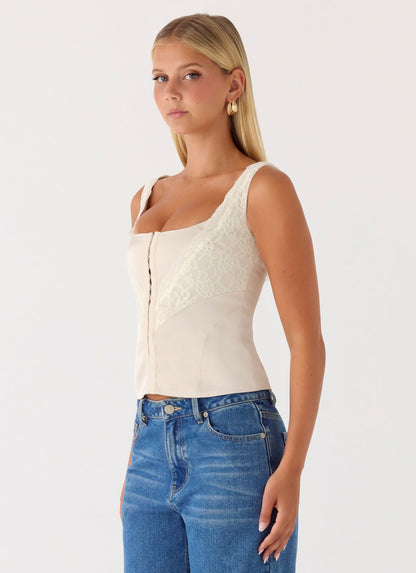 Ailee Top - Ivory