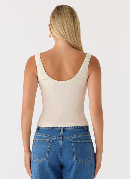 Ailee Top - Ivory