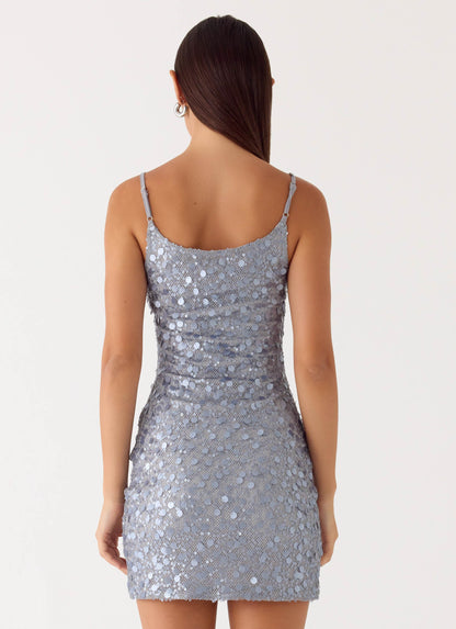 Danali Mini Dress - Silver