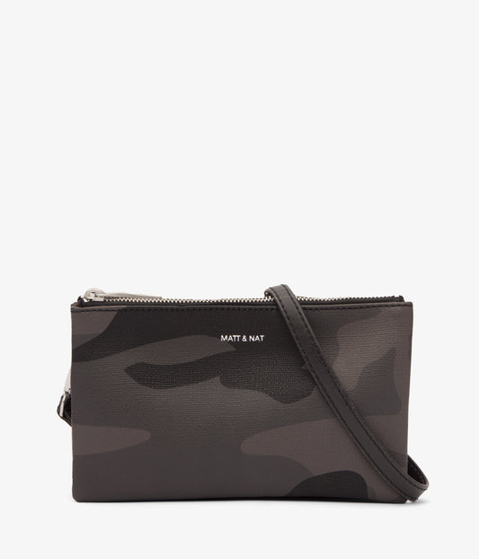 TRIPLET Vegan Crossbody Bag - Camo