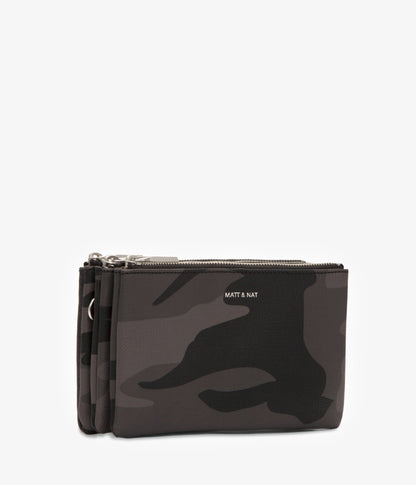 TRIPLET Vegan Crossbody Bag - Camo