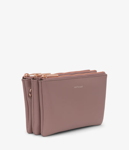 TRIPLET Vegan Crossbody Bag - Loom