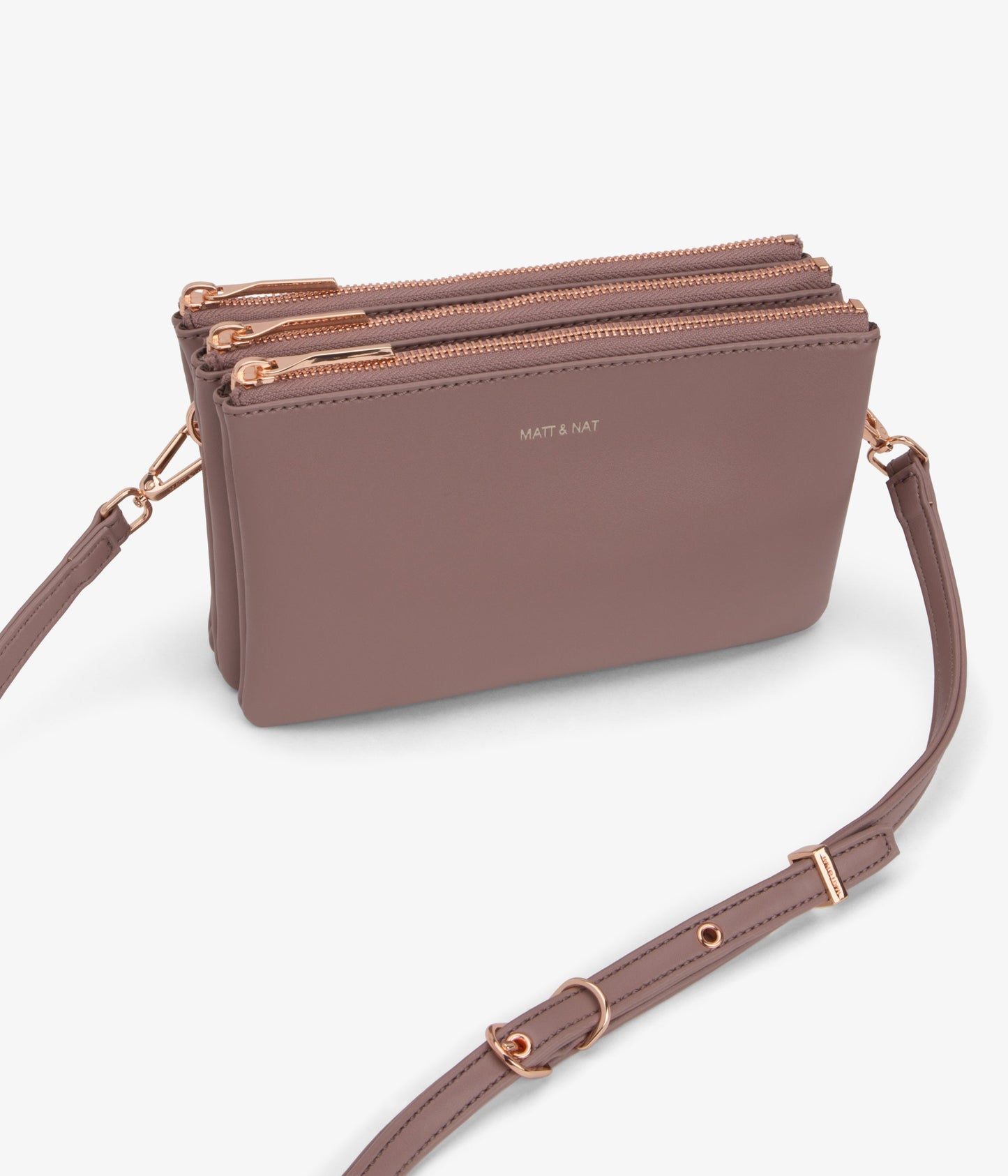 TRIPLET Vegan Crossbody Bag - Loom