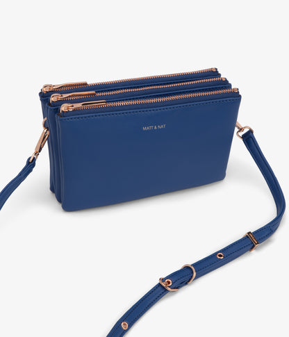 TRIPLET Vegan Crossbody Bag - Loom