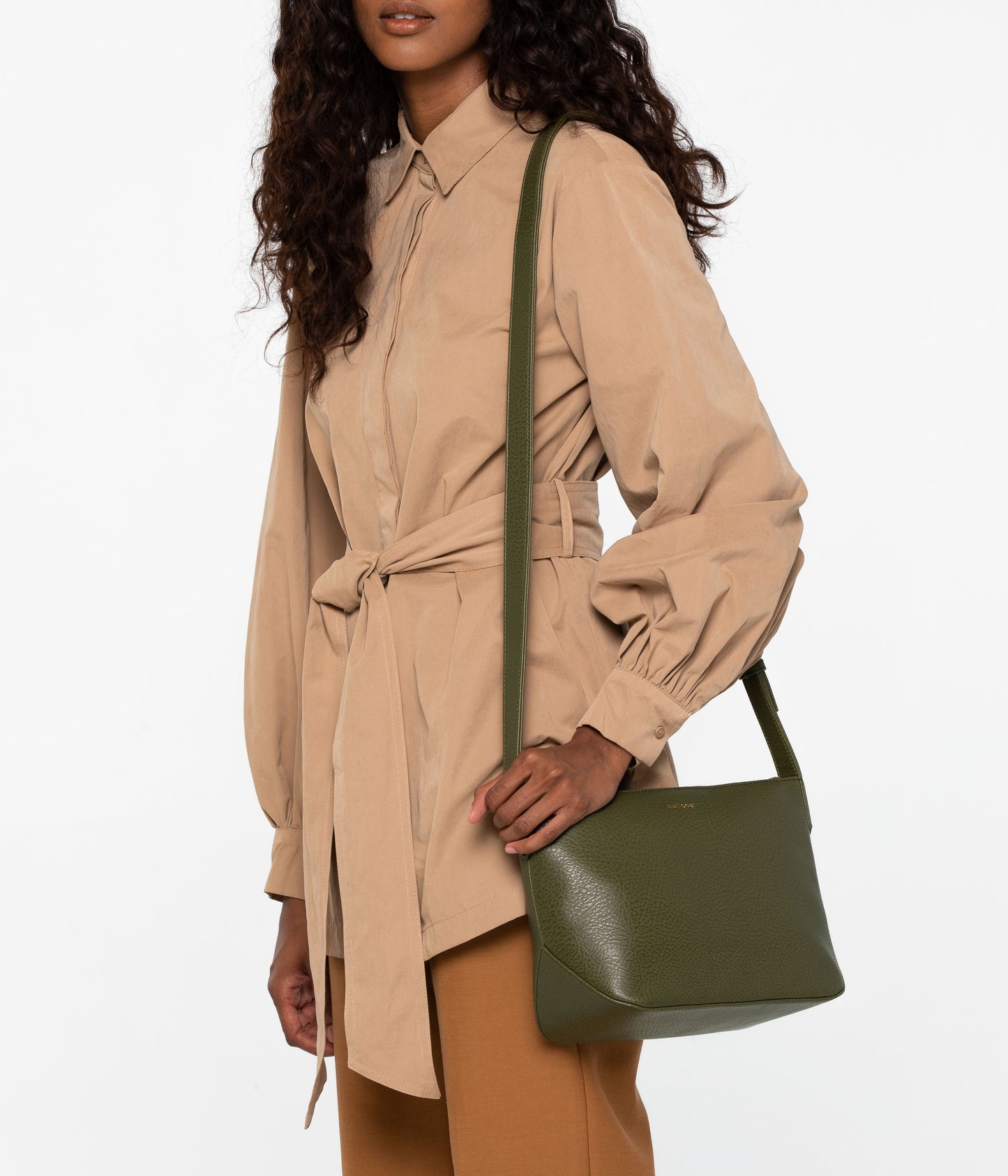 SAMLG Large Vegan Crossbody Bag - Dwell