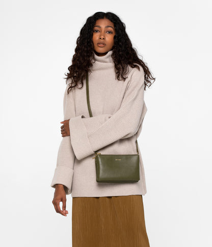 TRIPLET Vegan Crossbody Bag - Dwell