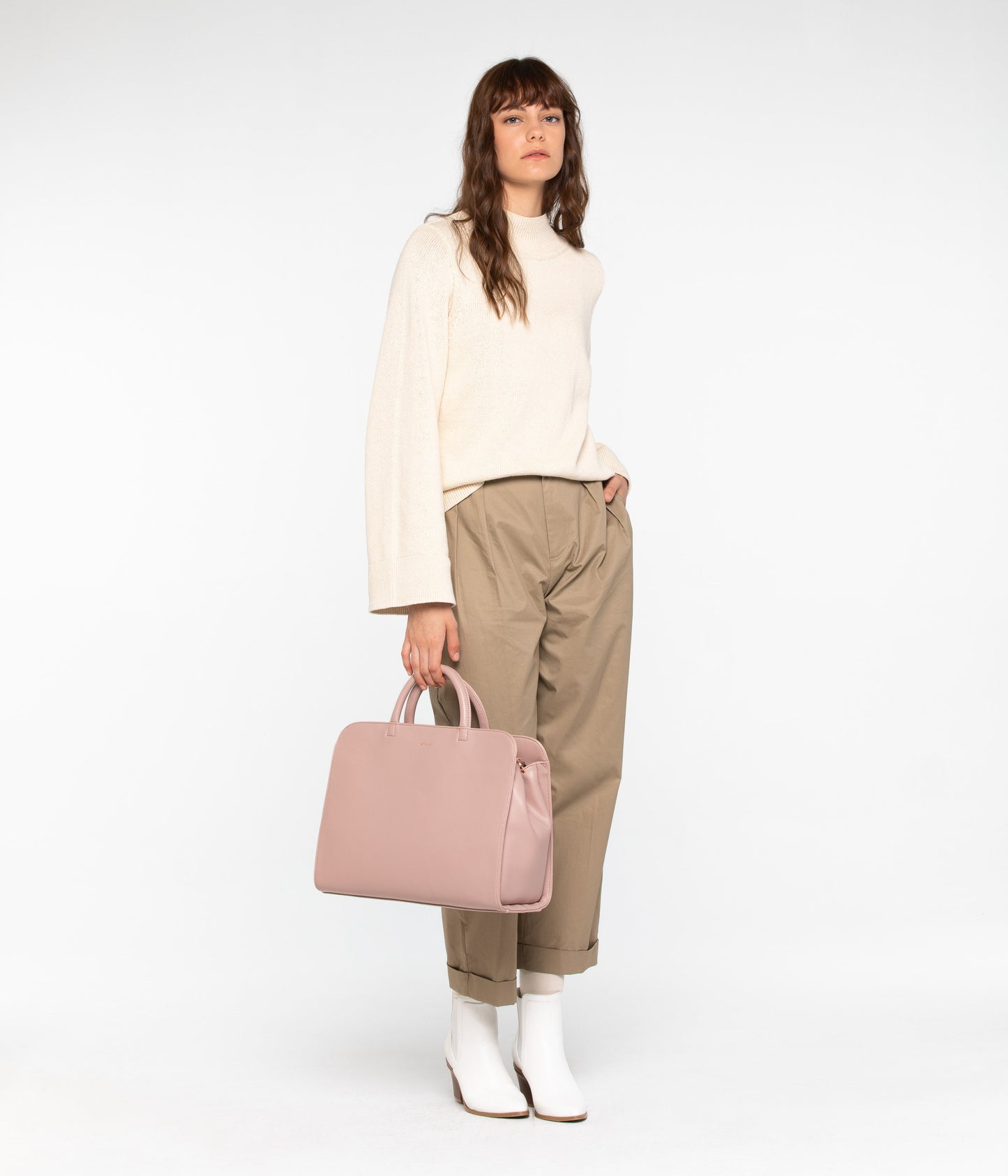 TIA Vegan Satchel - Loom