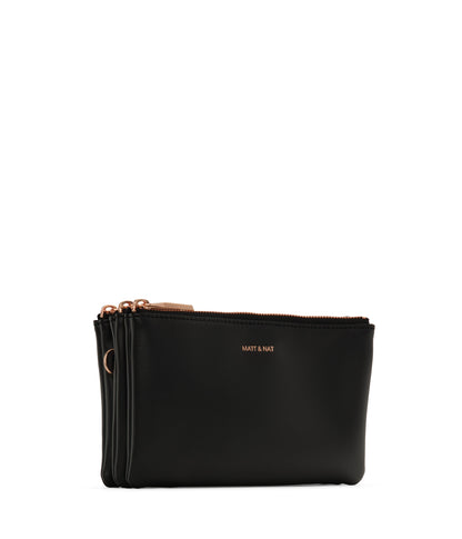 TRIPLET Vegan Crossbody Bag - Loom