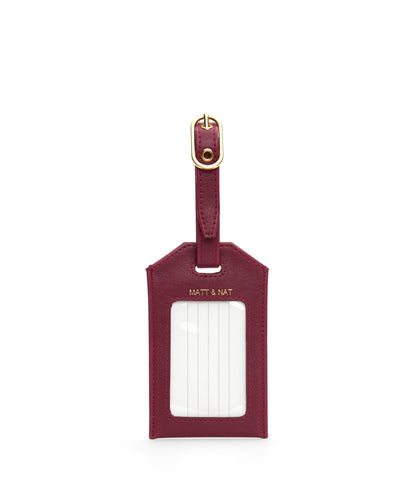 TROTTER Vegan Luggage Tag - Vintage