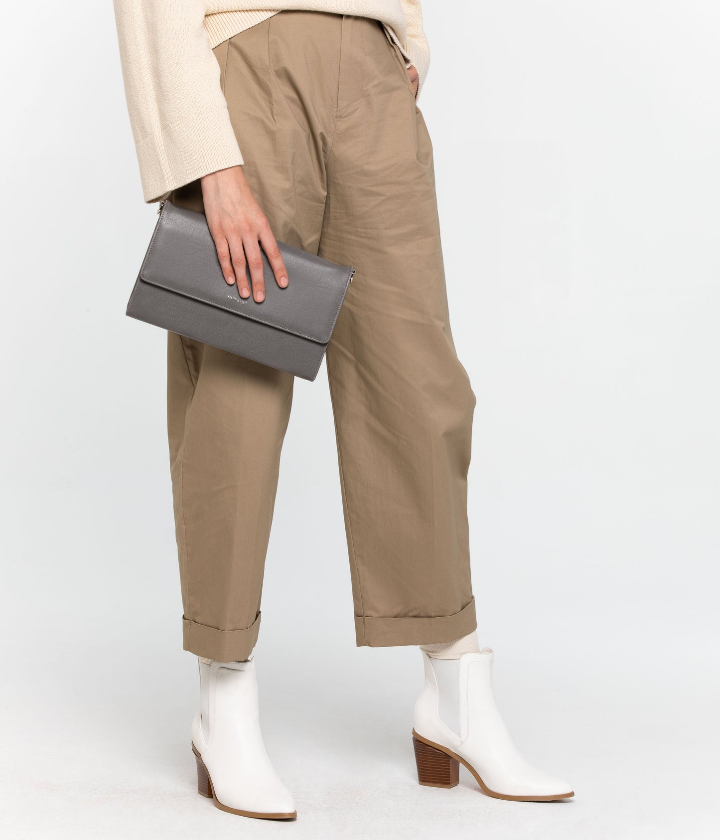 DREWLG Large Vegan Crossbody Bag - Vintage