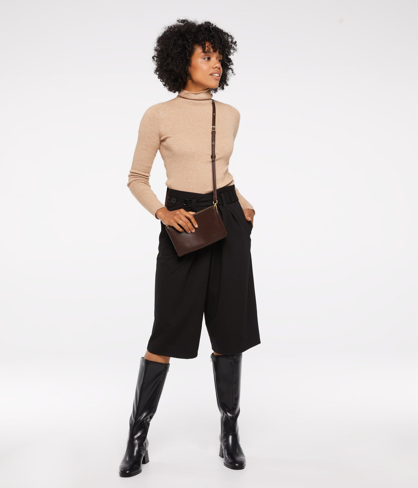 TRIPLET Vegan Crossbody Bag - Dwell