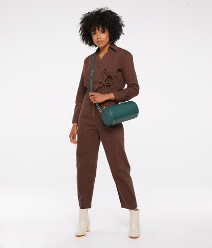 SEOUL Vegan Barrel Satchel - Loom