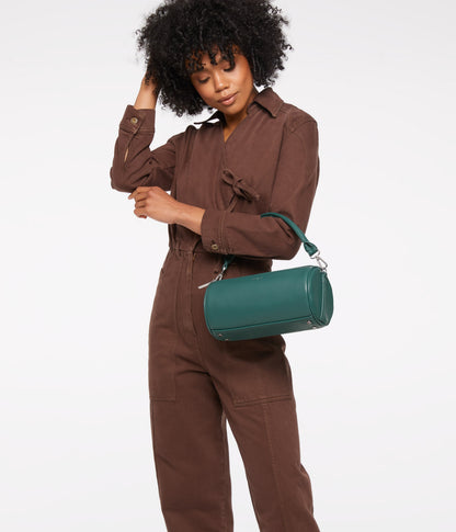 SEOUL Vegan Barrel Satchel - Loom