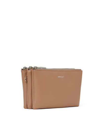 TRIPLET Vegan Crossbody Bag - Loom