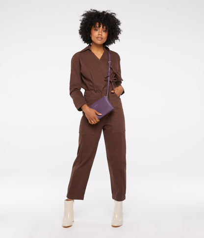 TRIPLET Vegan Crossbody Bag - Loom