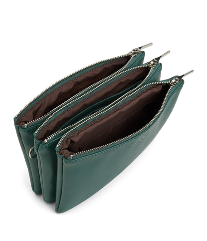 TRIPLET Vegan Crossbody Bag - Loom