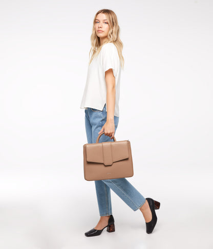 ZOE Vegan Satchel - Loom