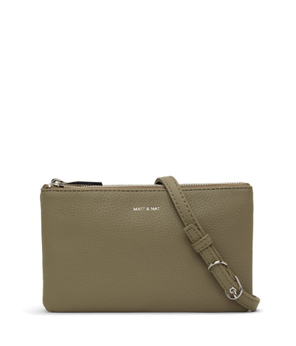 TRIPLET Vegan Crossbody Bag - Purity