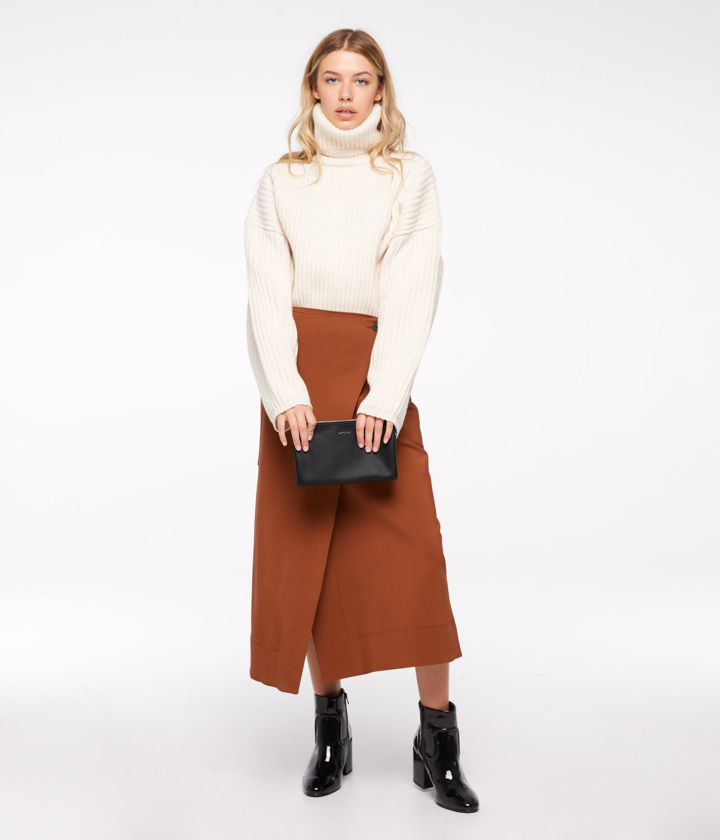 TRIPLET Vegan Crossbody Bag - Purity