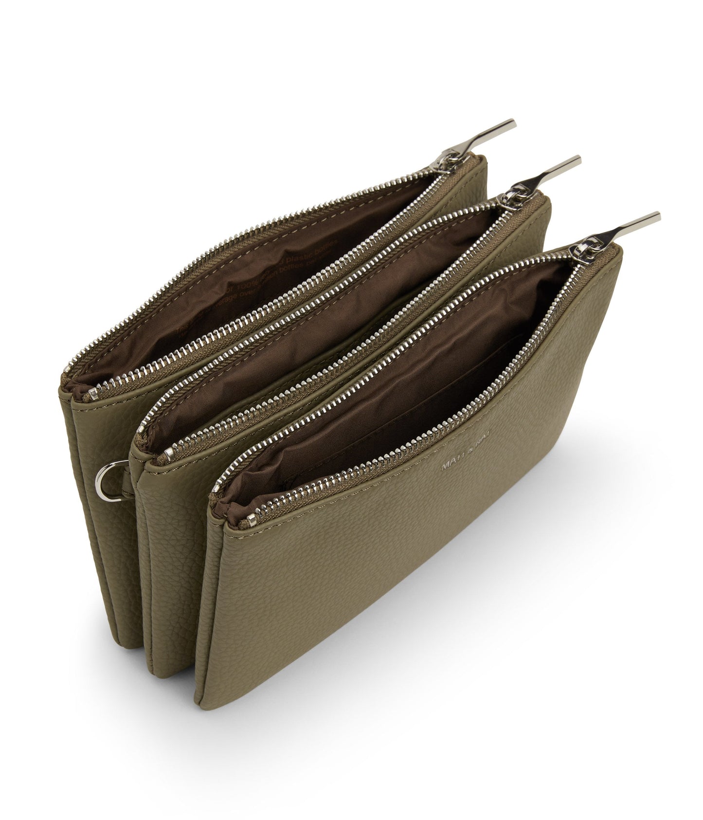 TRIPLET Vegan Crossbody Bag - Purity