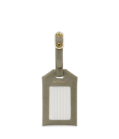 TROTTER Vegan Luggage Tag - Vintage