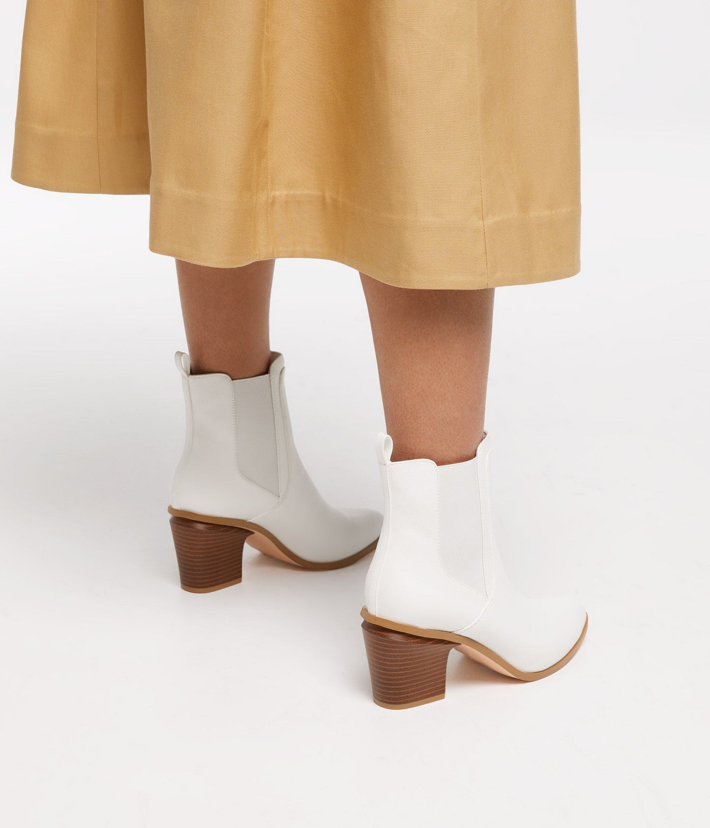 KALISTA Women's Vegan Mid Heel Boots