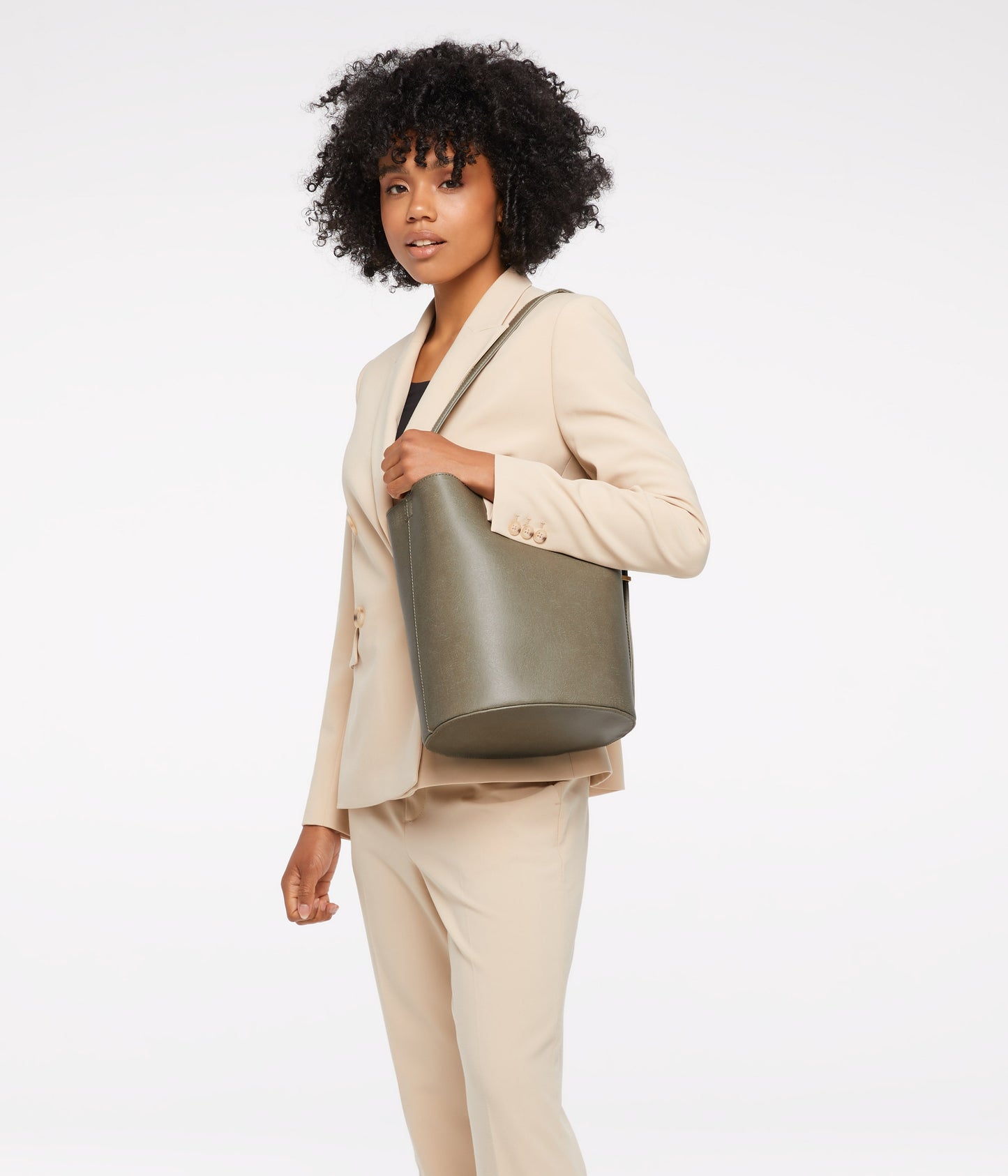 AZUR Vegan Bucket Bag - Vintage