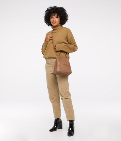 WILLASM Small Vegan Tote Bag - Vintage