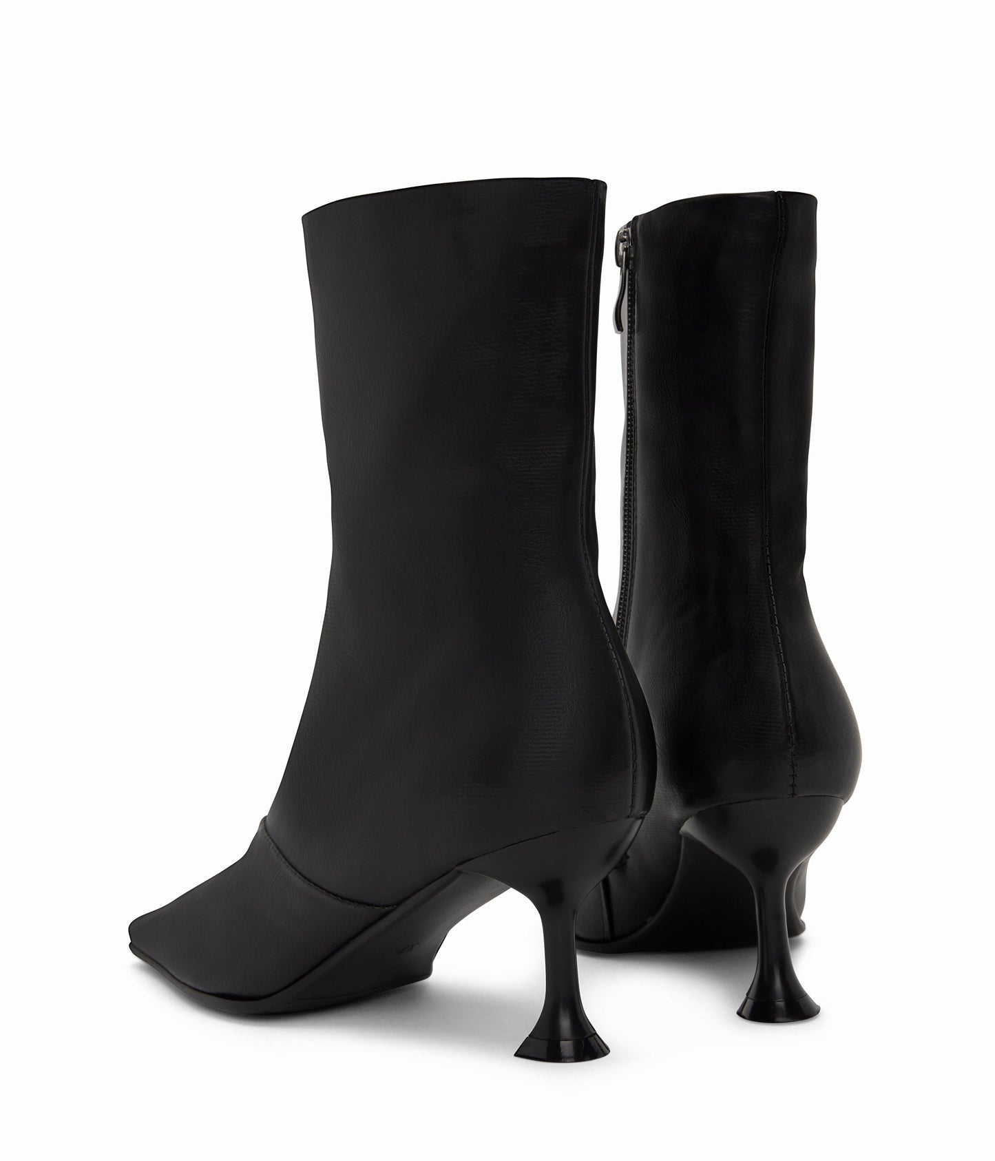 AMOUR Women's Vegan High Heel Boots