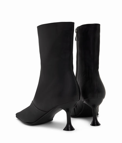 AMOUR Women's Vegan High Heel Boots