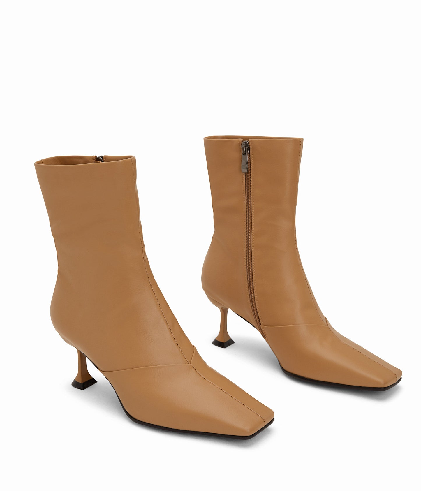 AMOUR Women's Vegan High Heel Boots