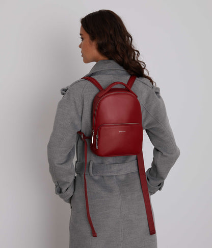 CAROSM Small Vegan Backpack - Loom