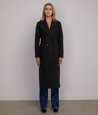 CLARESA Women's Vegan Wool Coat