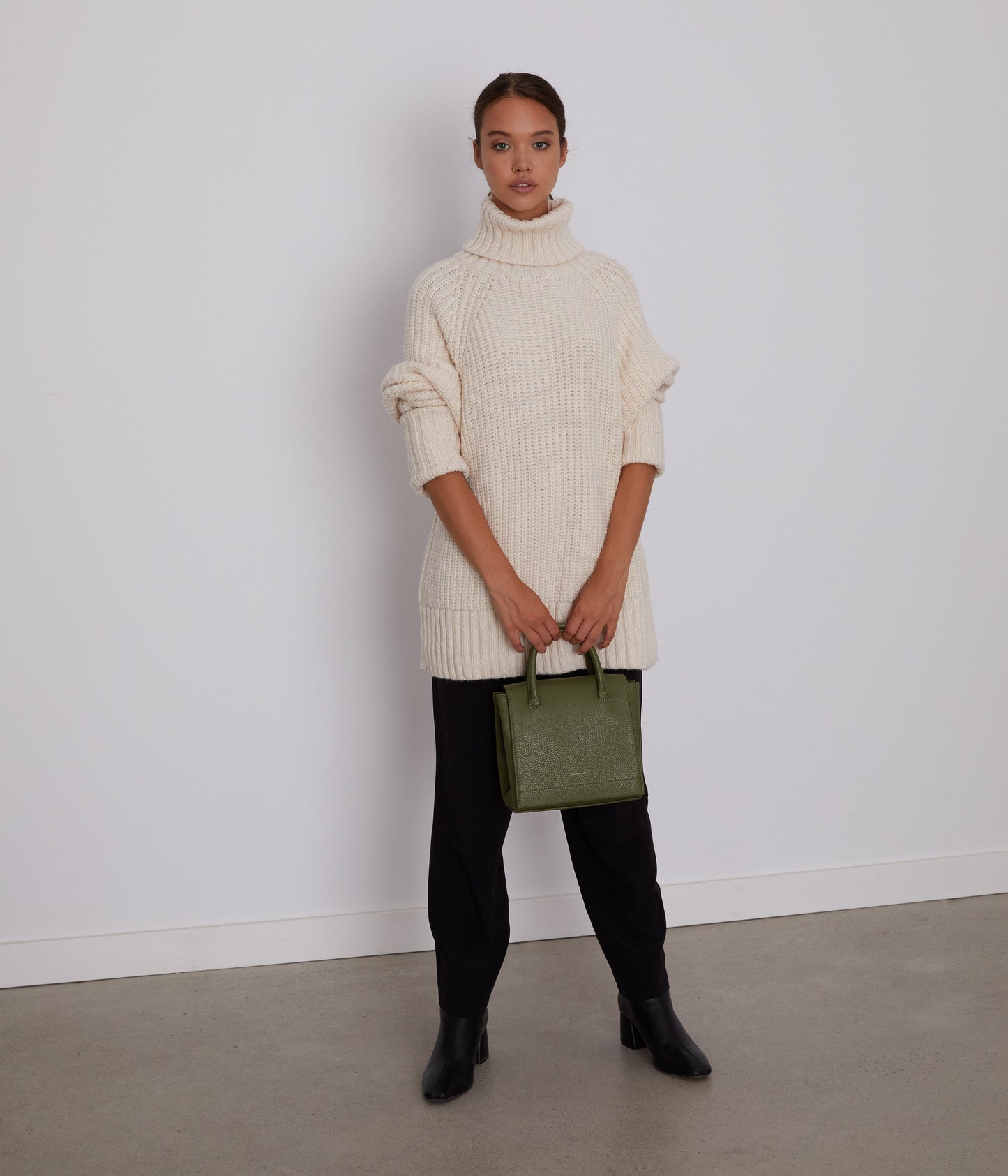 ADELSM Small Vegan Satchel - Purity