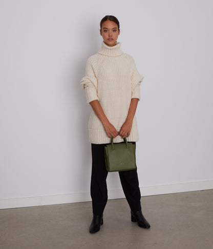 ADELSM Small Vegan Satchel - Purity