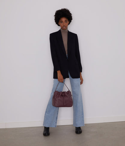 AMBER Vegan Bucket Bag - Purity