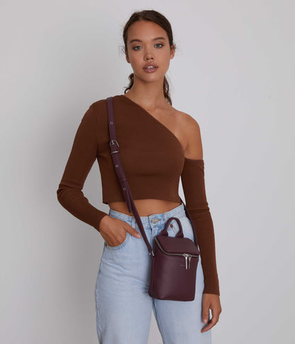 BRAVE MICRO Vegan Crossbody Bag - Purity