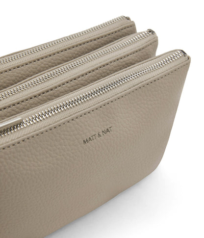 TRIPLET Vegan Crossbody Bag - Purity