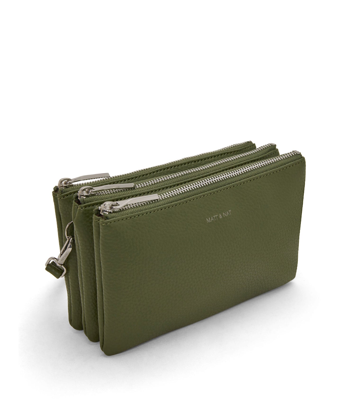 TRIPLET Vegan Crossbody Bag - Purity