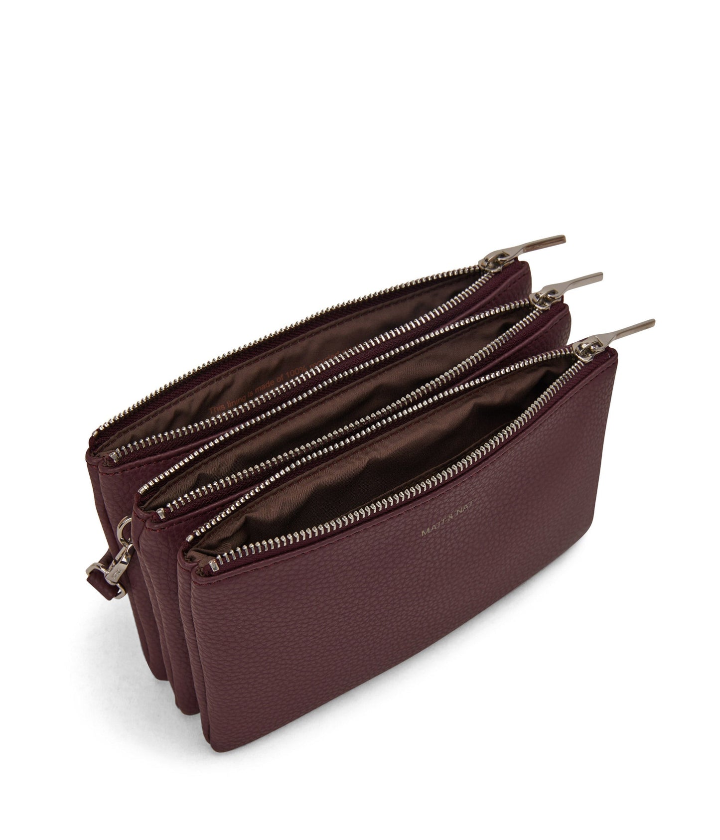 TRIPLET Vegan Crossbody Bag - Purity
