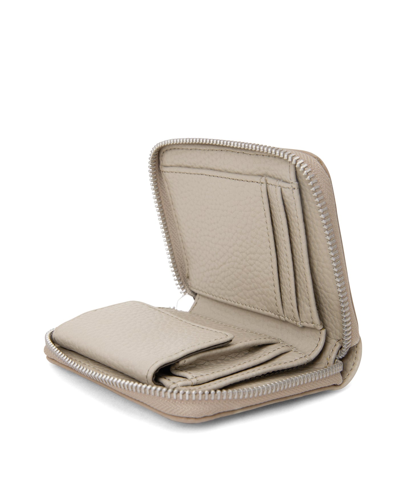 RUE Small Vegan Zip Wallet - Purity