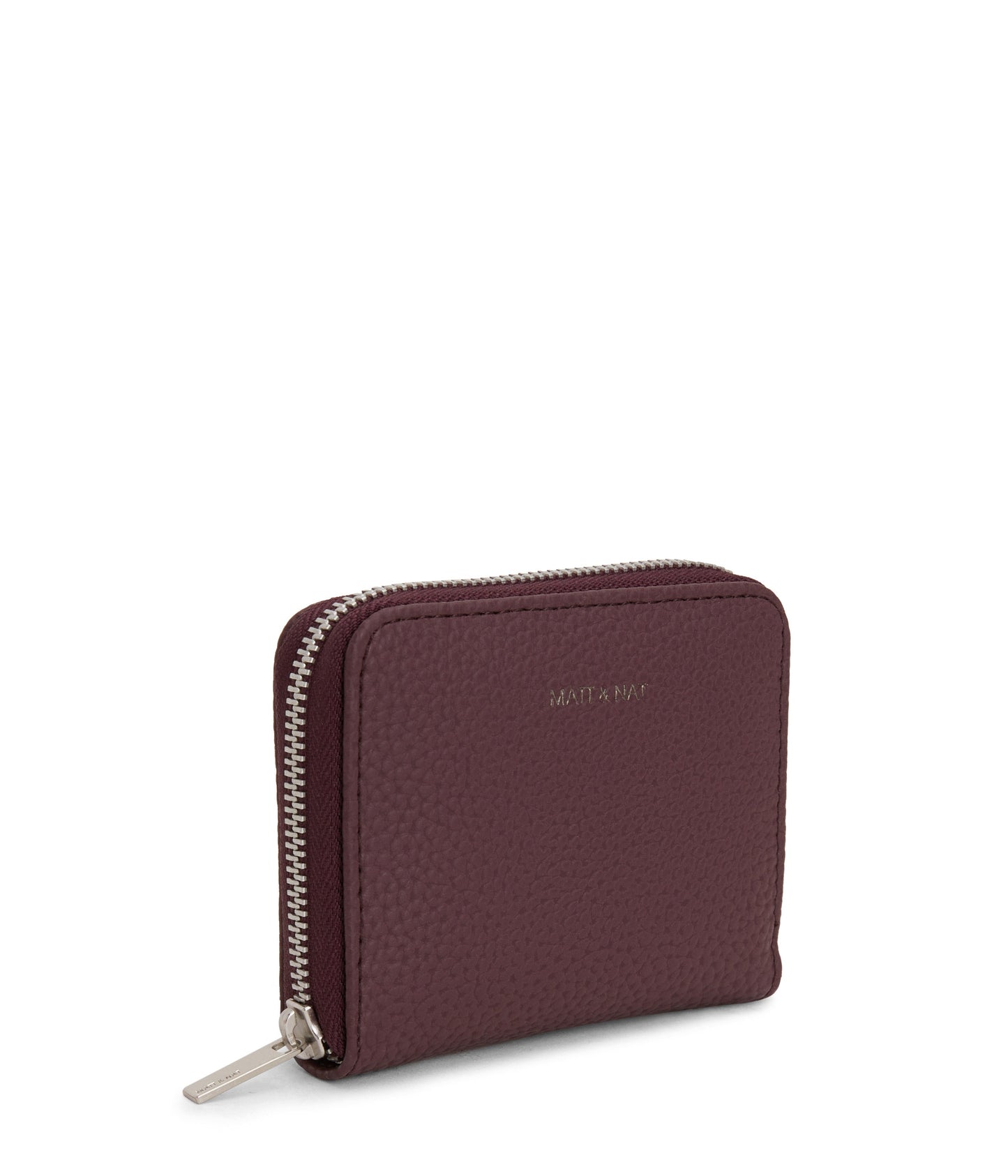 RUE Small Vegan Zip Wallet - Purity