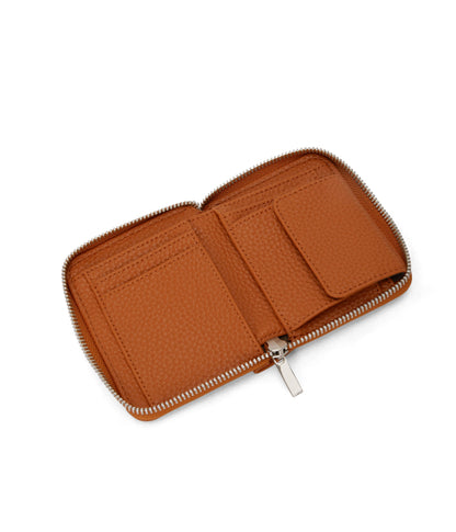 RUE Small Vegan Zip Wallet - Purity