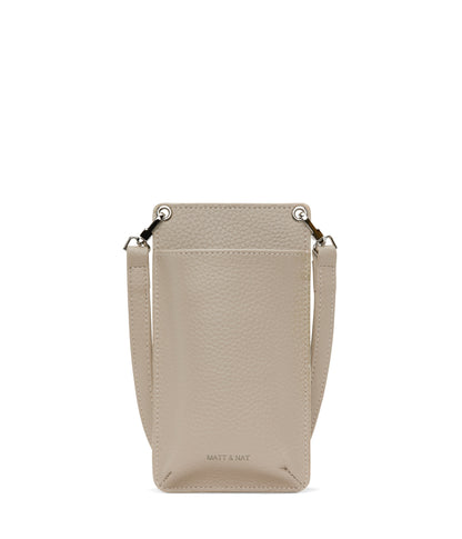 CUE Vegan Crossbody Phone Bag - Purity